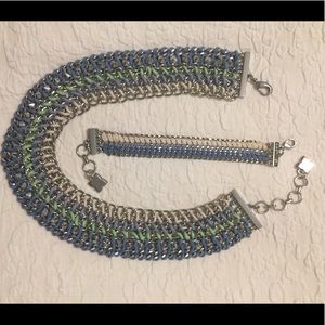 BCBG MaxAzria: Statement Necklace and Bracelet